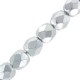 Czech Fire polished faceted glass beads 4mm Crystal labrador full